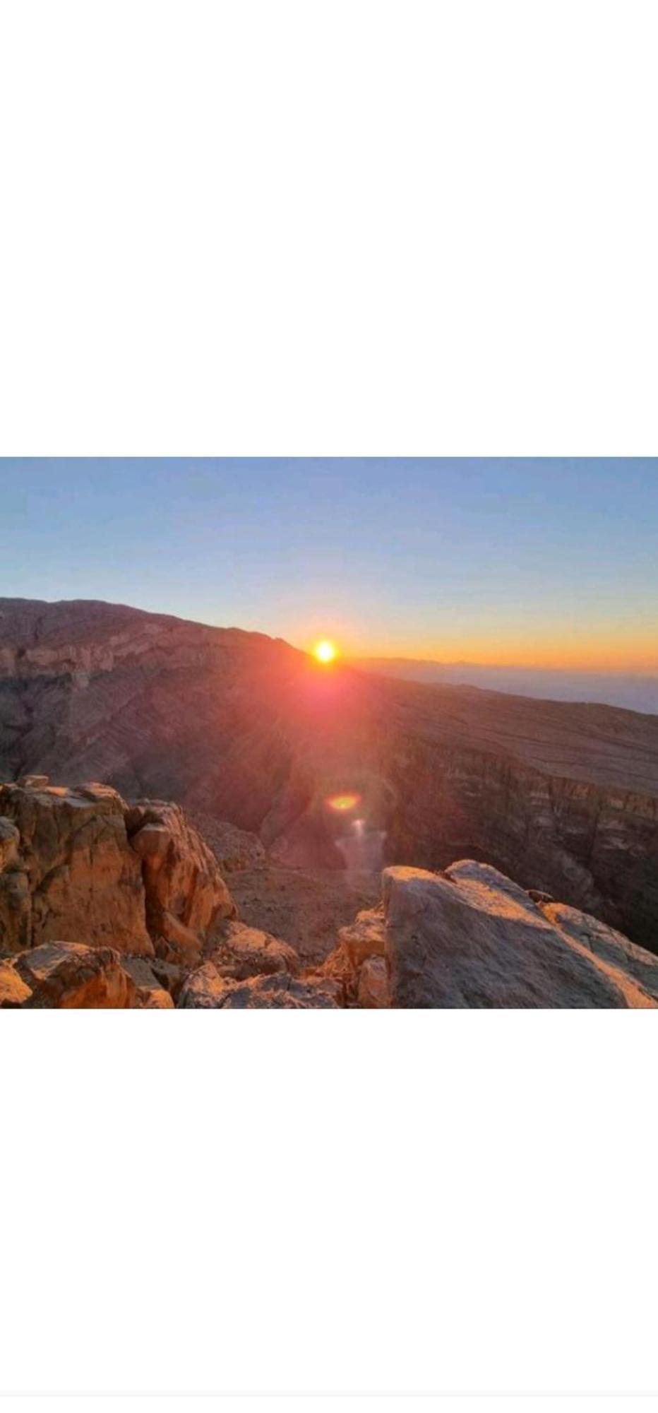 جبل شمس Jabal Shams Sunset House Villa Dar Sawda Exterior photo